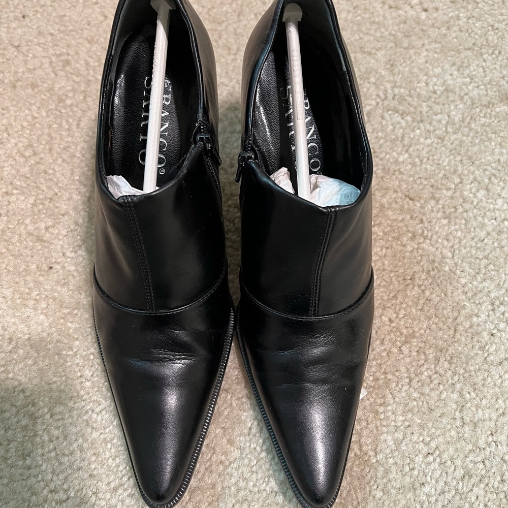 Black Franco sarto heels